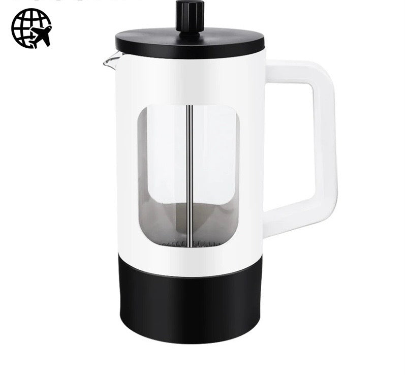Hand-poured coffee pot