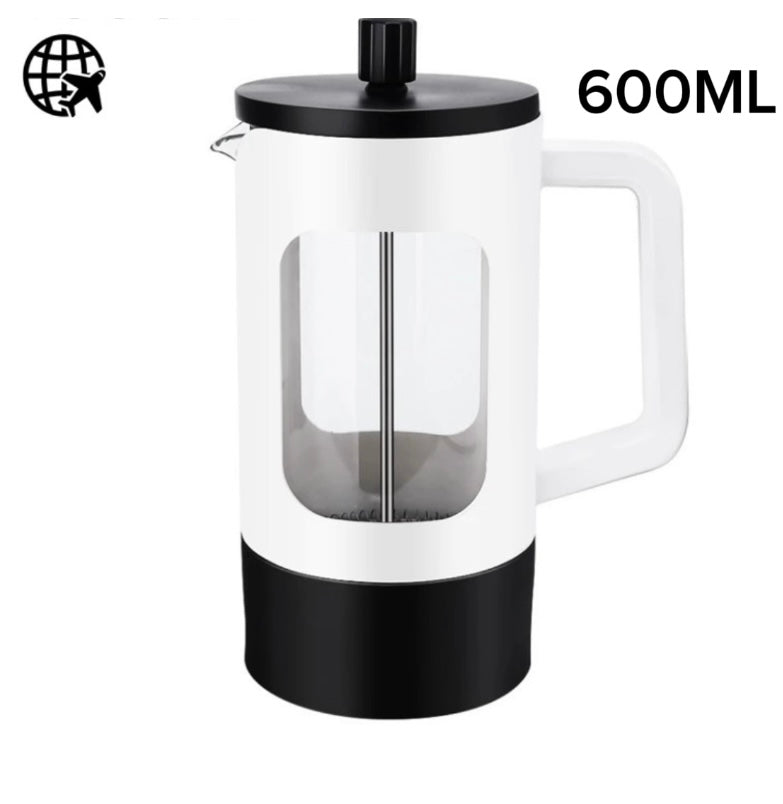 Hand-poured coffee pot