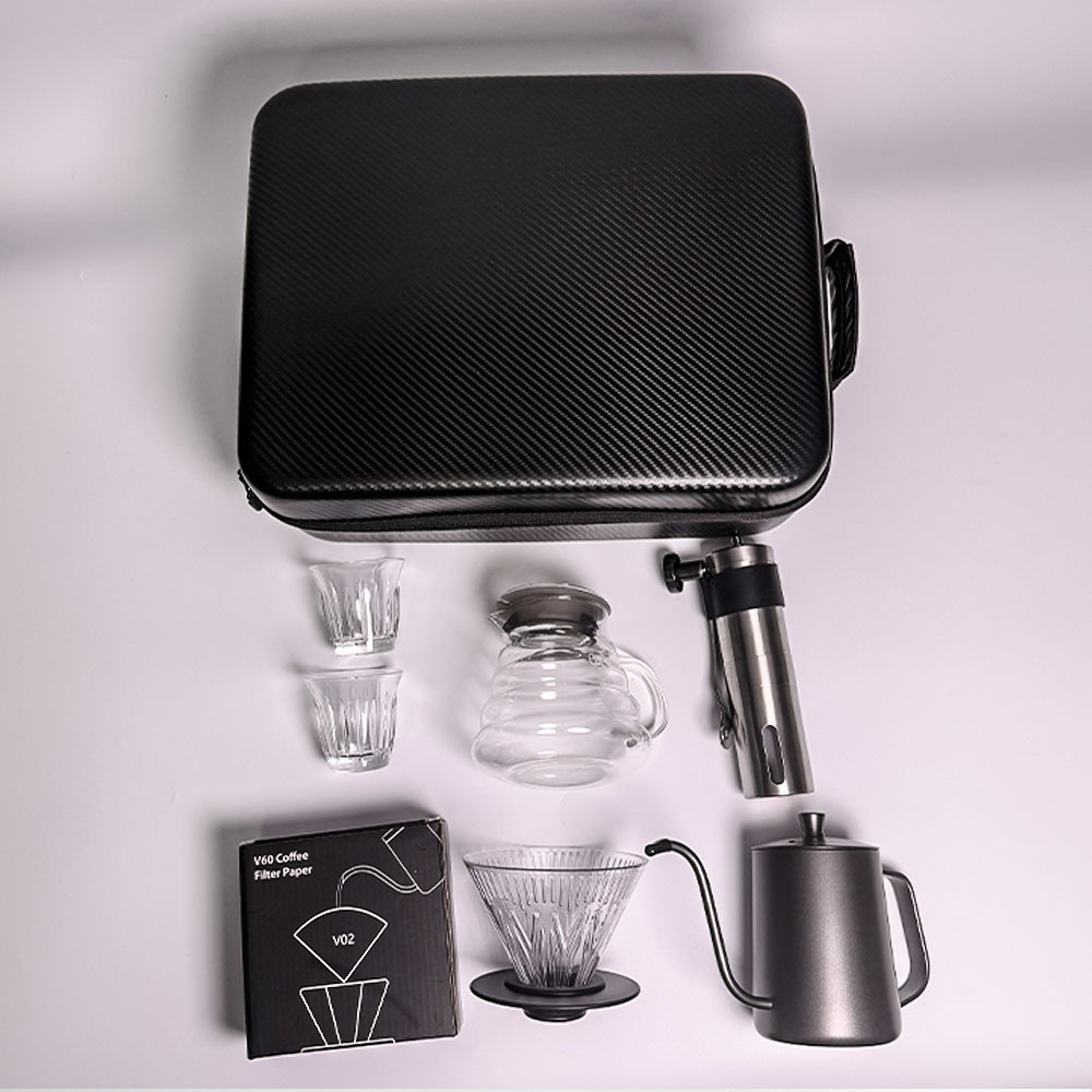 Portable coffee set box(6Pcs)