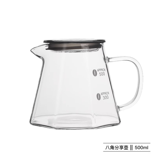 Glass coffee cup