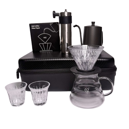 Portable coffee set box(6Pcs)